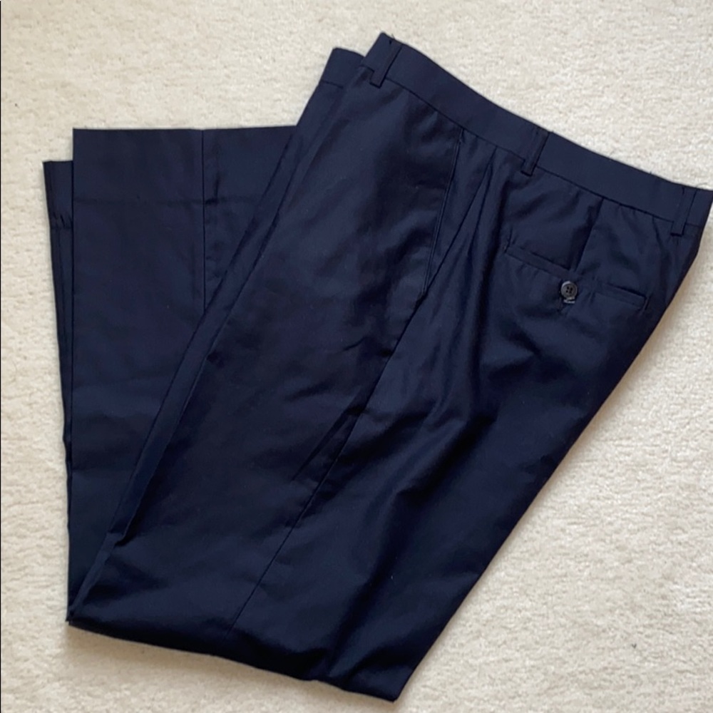 Like new Men spring work dress pants navy 32 x29